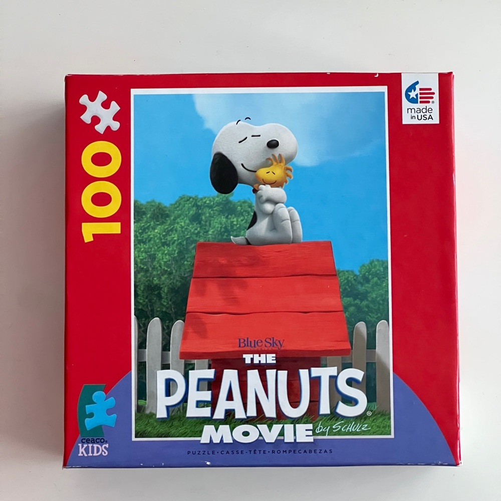 Peanuts snoopy puzzle
